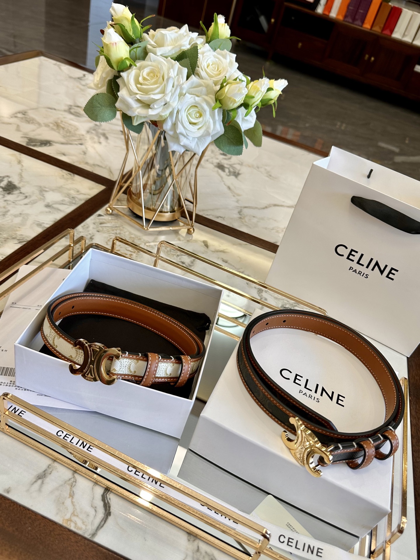 CELINE belt model 26